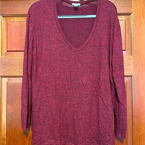 Nordstrom BP Red Long Sleeve